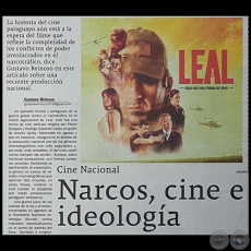 NARCOS, CINE E IDEOLOGA - Por GUSTAVO REINOSO - Domingo, 28 de Octubre de 2018